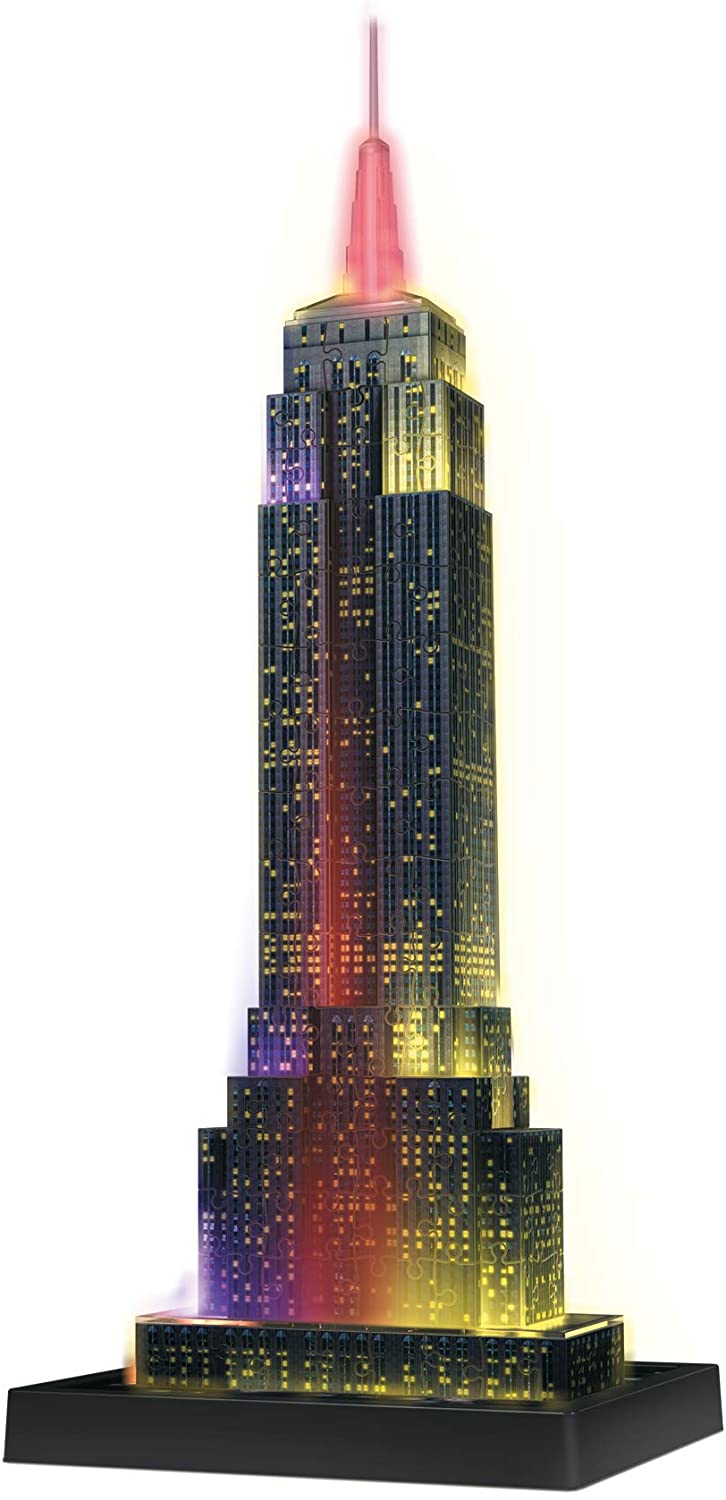 Ravensburger: Empire State Building Night Edition: 216 Piece 3D Puzzle