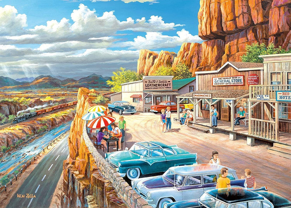 Ravensburger: Scenic Overlook: 500 Large Piece Puzzle