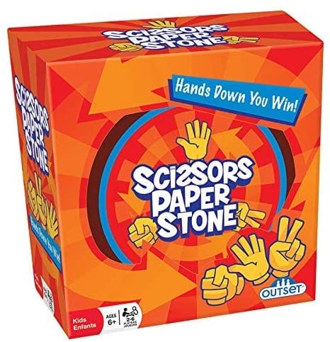 Scissors Paper Stone Matching Card Game
