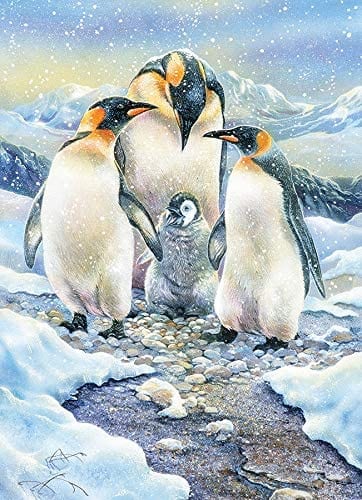 Cobble Hill: Penguin Family: 350 Piece Puzzle