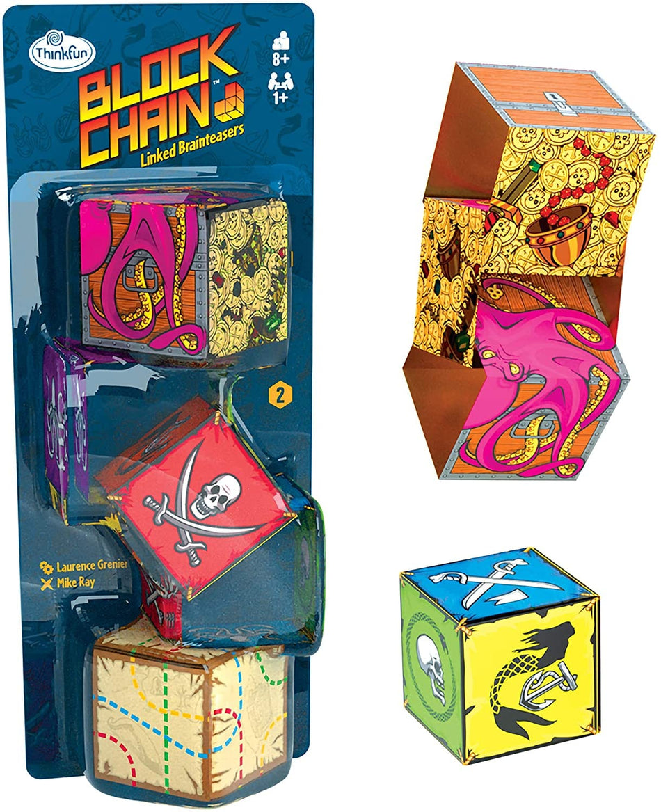 ThinkFun: Block Chain: Pirates: Brainteaser