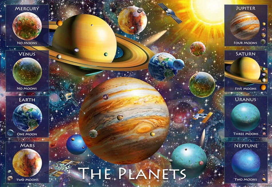 Ravensburger: The Planets: 100 XXL Piece Puzzle