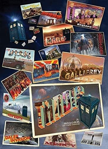Cobble Hill: Doctor Who: Postcards: 1000 Piece Puzzle