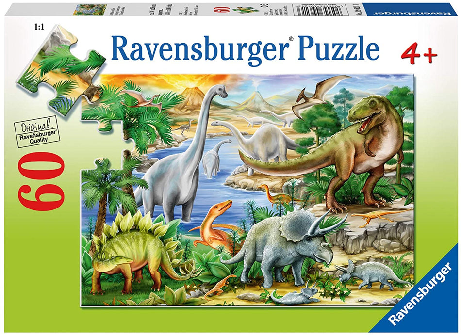 Ravensburger: Prehistoric Life: 60 Piece Puzzle