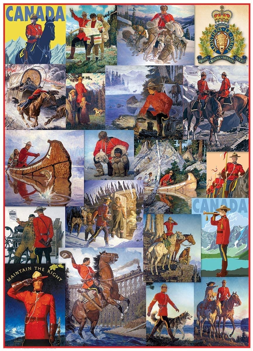 EuroGraphics: RCMP Collage: 1000 Piece Puzzle