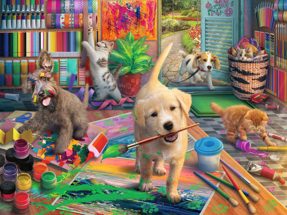Ravensburger: Cute Crafters: 750 Large Piece Puzzle