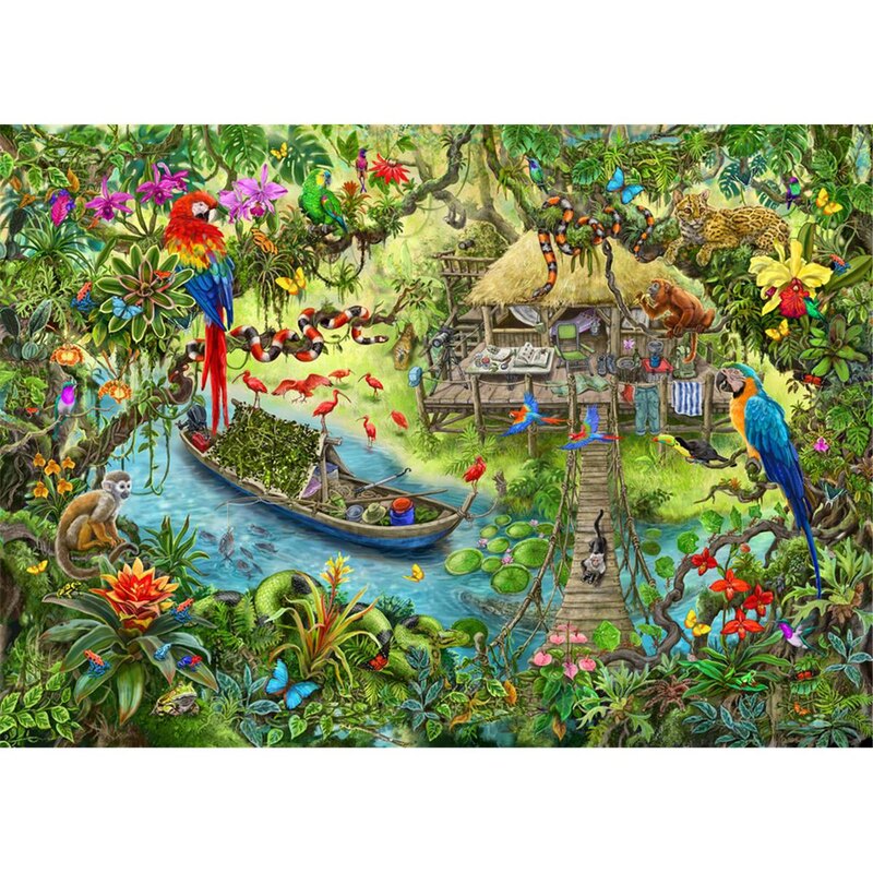 Ravensburger: Escape: Jungle Journey: 368 Piece Puzzle