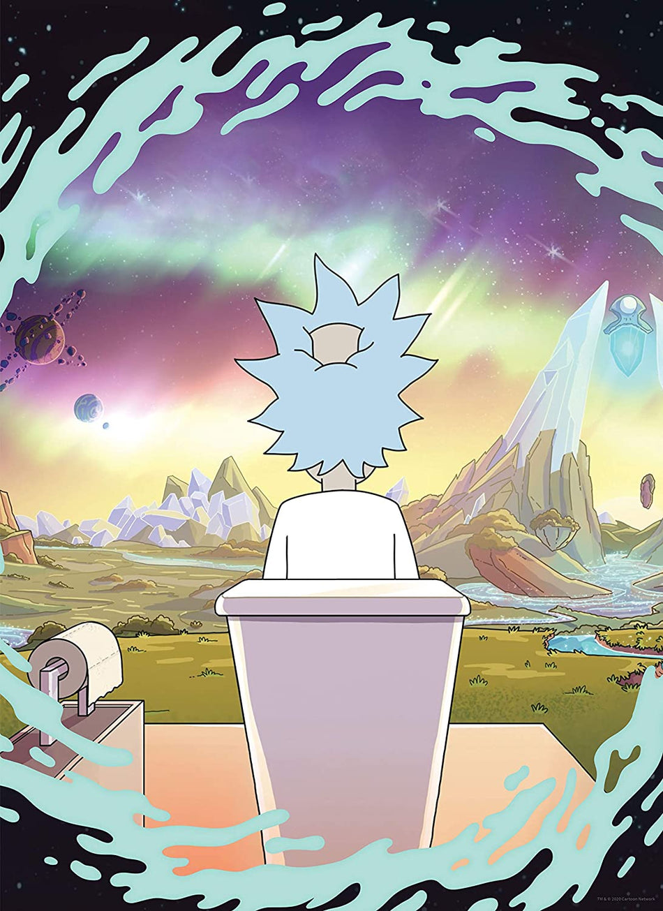USAOPOLY: Rick and Morty Shy Pooper: 1000 Piece Puzzle