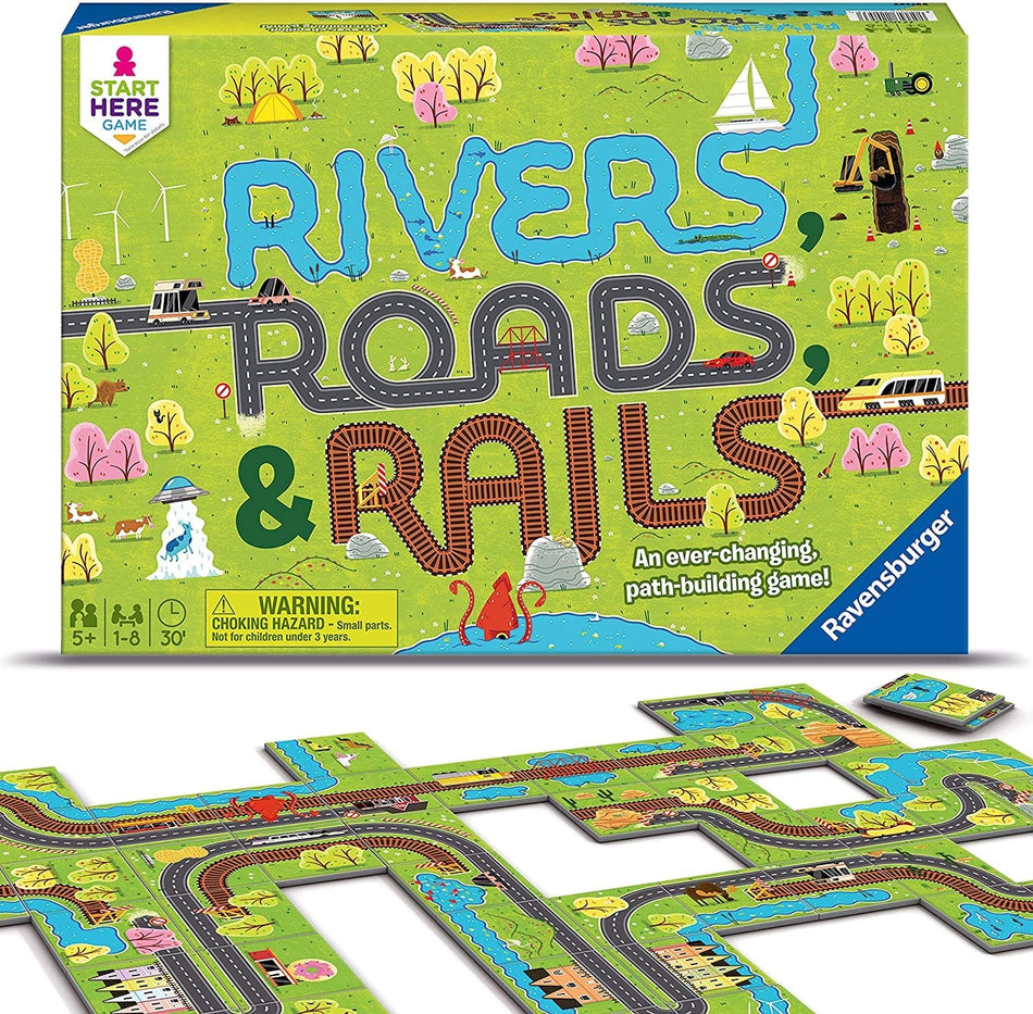 Ravensburger: Rivers, Roads And Rails