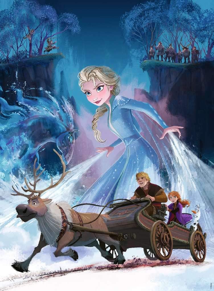 Ravensburger: Disney Frozen 2 The Mysterious Forest: 200 XXL Piece Puzzle