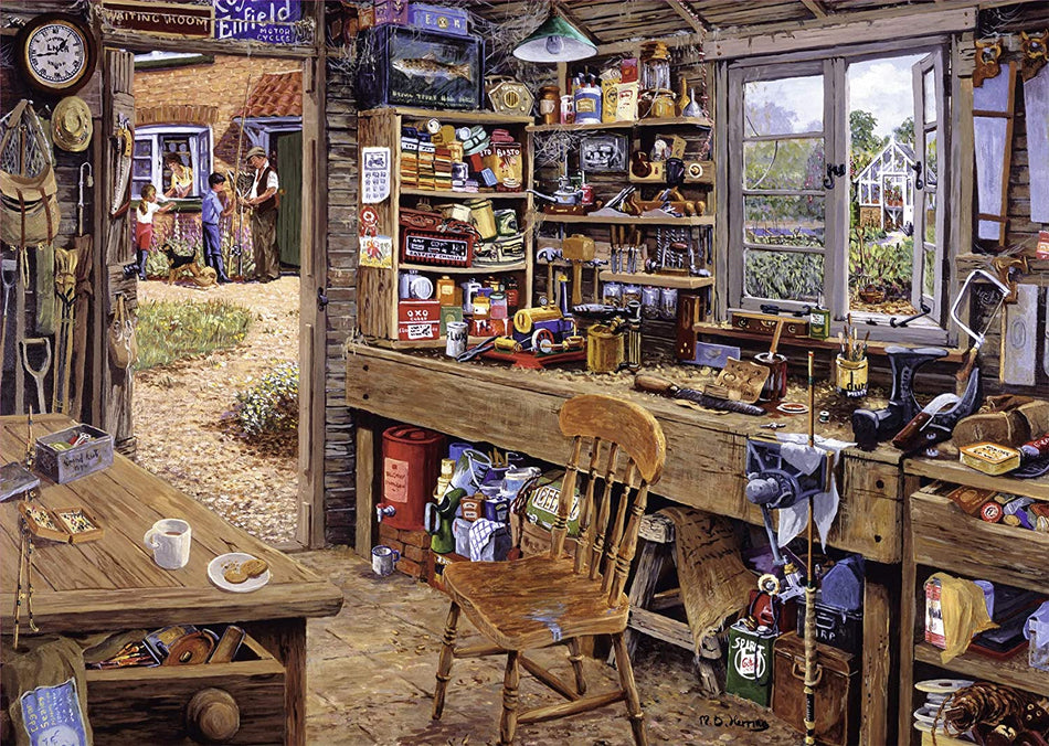 Ravensburger: Dad's Shed: 500 Piece Puzzle