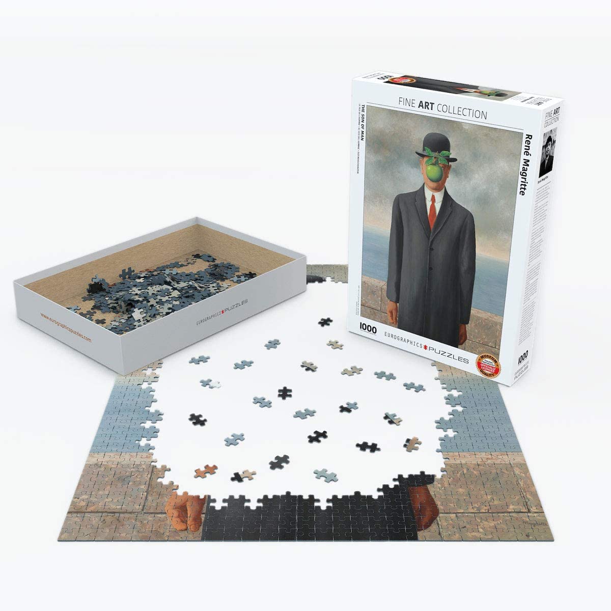 René Magritte 1000% Amazon.com: Piatnik 1000 Piece Puzzle Magritte The Son of