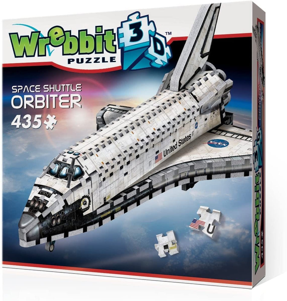 WREBBIT: Space Shuttle Orbiter: 435 Piece 3D Puzzle
