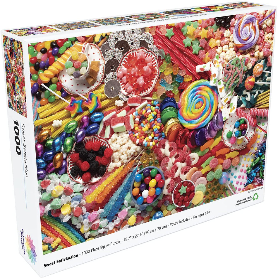 Colorcraft: Sweet Satisfaction: 1000 Piece Puzzle