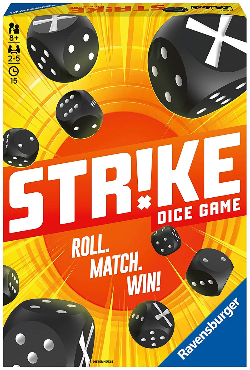 Ravensburger: Strike Dice Game: Roll. Match. Win.