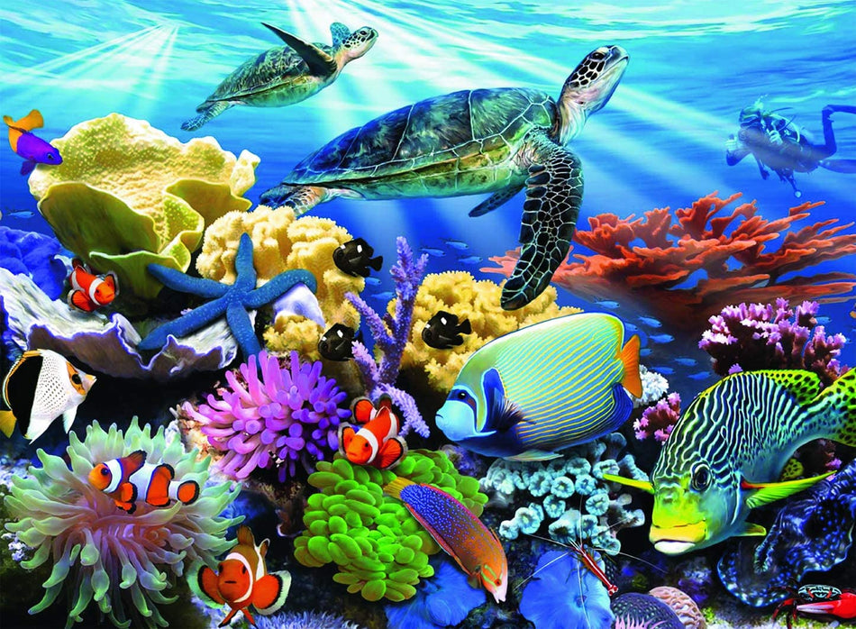 Ravensburger: Ocean Turtles: 200 XXL Piece Puzzle