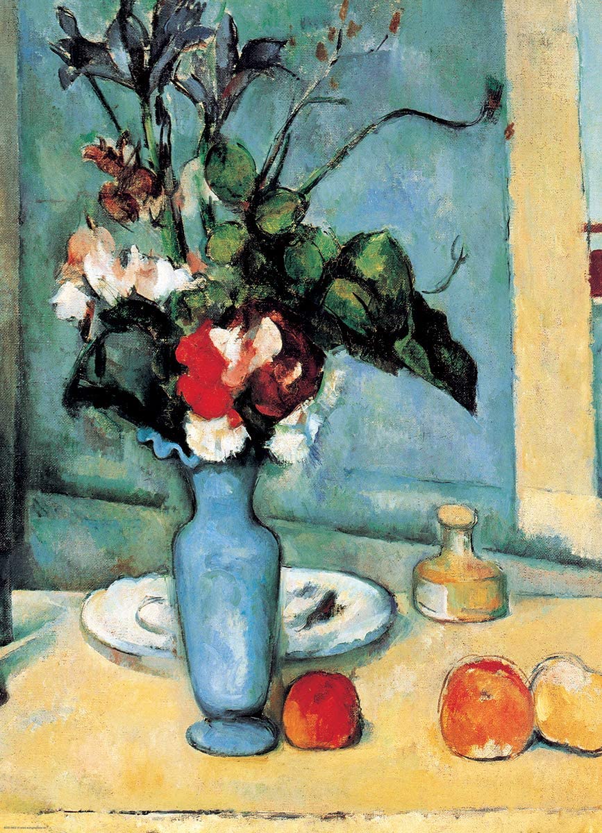 EuroGraphics: Blue Vase by Cezanne: 1000 Piece Puzzle