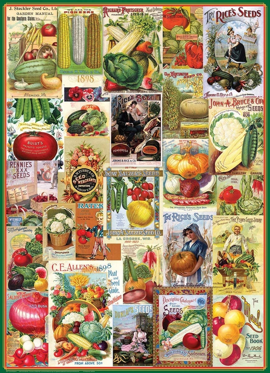 EuroGraphics: Vegetables Smithsonian: 1000 Piece Puzzle