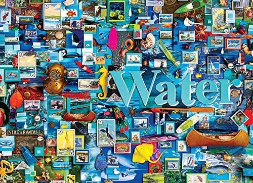 Cobble Hill: Water: 1000 Piece Puzzle